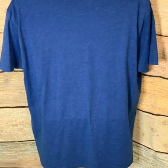 Men's Royal Blue Short-Sleeved Rotation Graphic T-Shirt - Picture 2 of 3